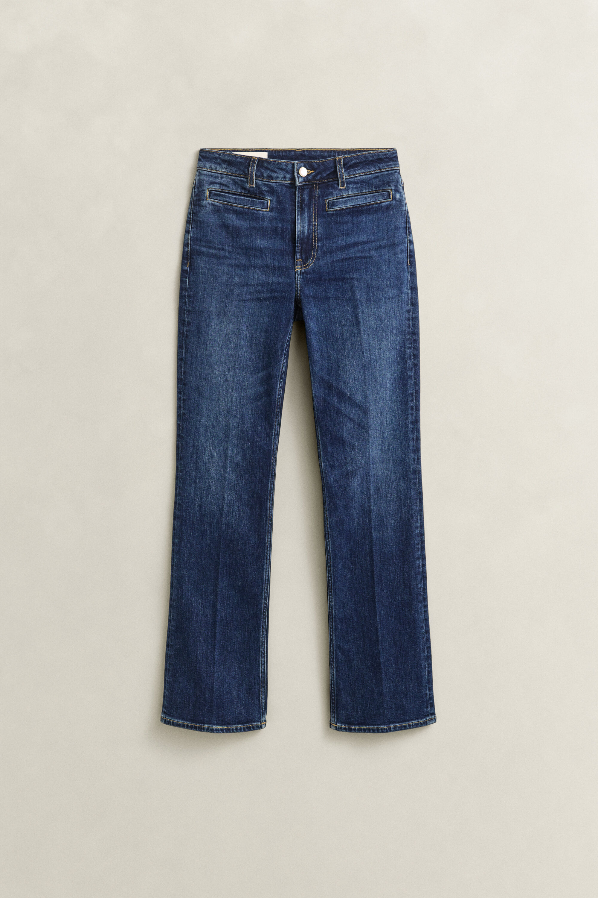 Jeans svasati con motivo Monogram