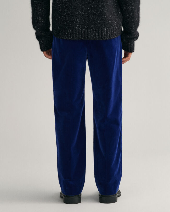 Pantaloni da abito in velluto