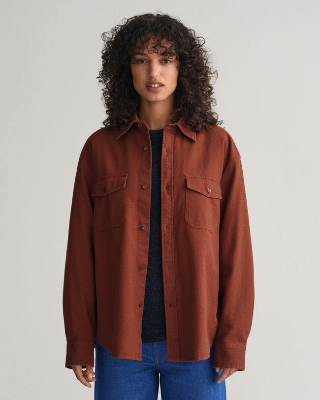 Camicia utility relaxed fit