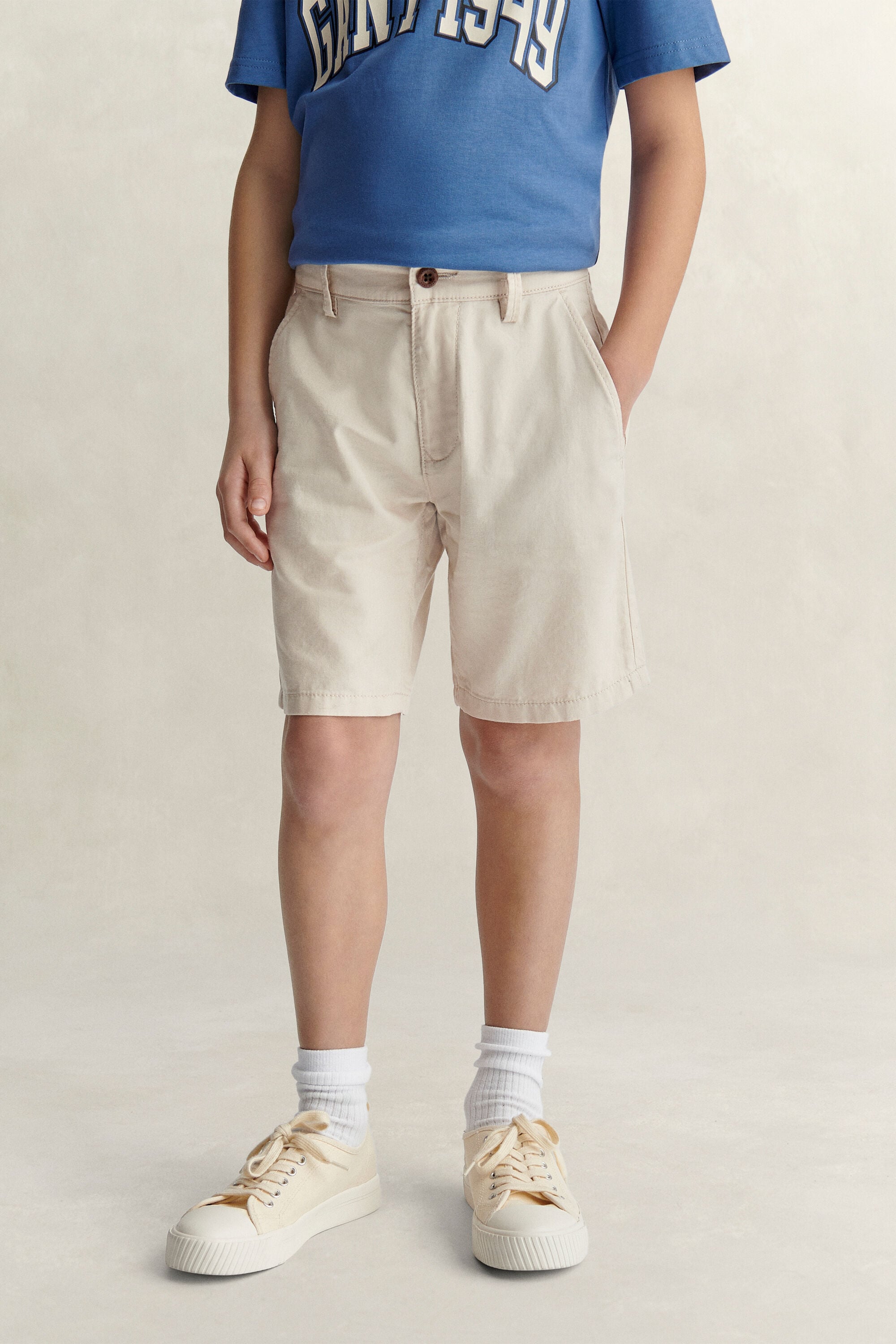 Pantaloncini in misto lino Teen Boys