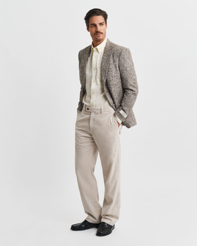 Blazer in maglia a quadri