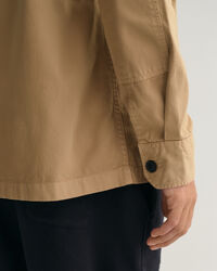 Camicia giacca in twill leggero