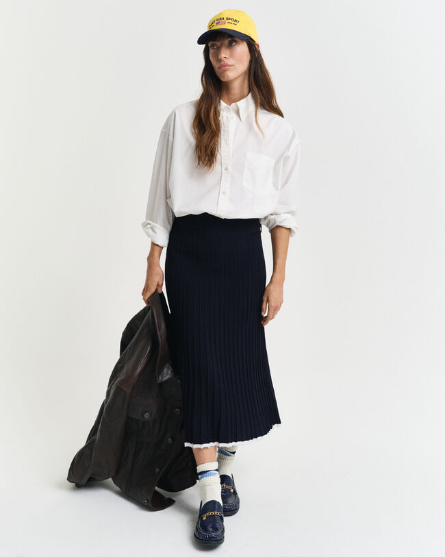 Gonna in maglia di viscosa