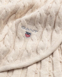 Coperta a trecce in cotone baby