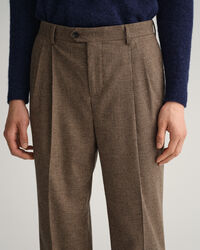 Pantaloni da abito pied-de-poule