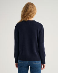 Maglia girocollo in cashmere