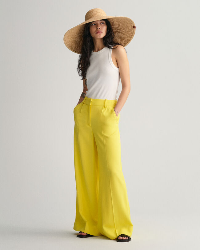 Pantaloni Fluid a gamba larga