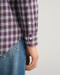 Camicia a quadri in flanella regular fit