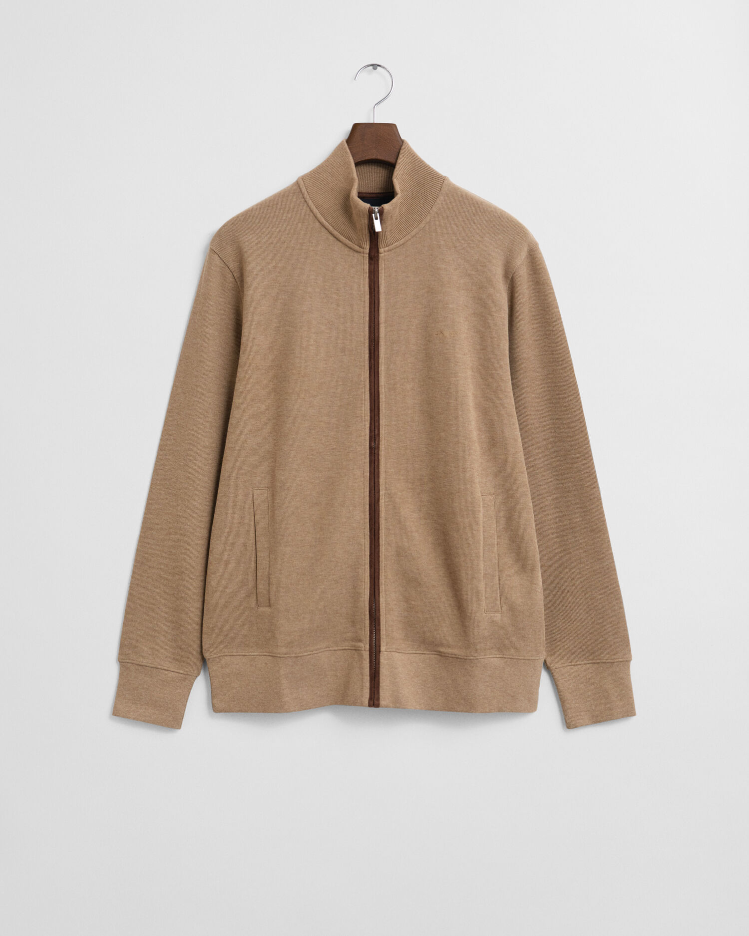 Cardigan con zip Sacker Rib