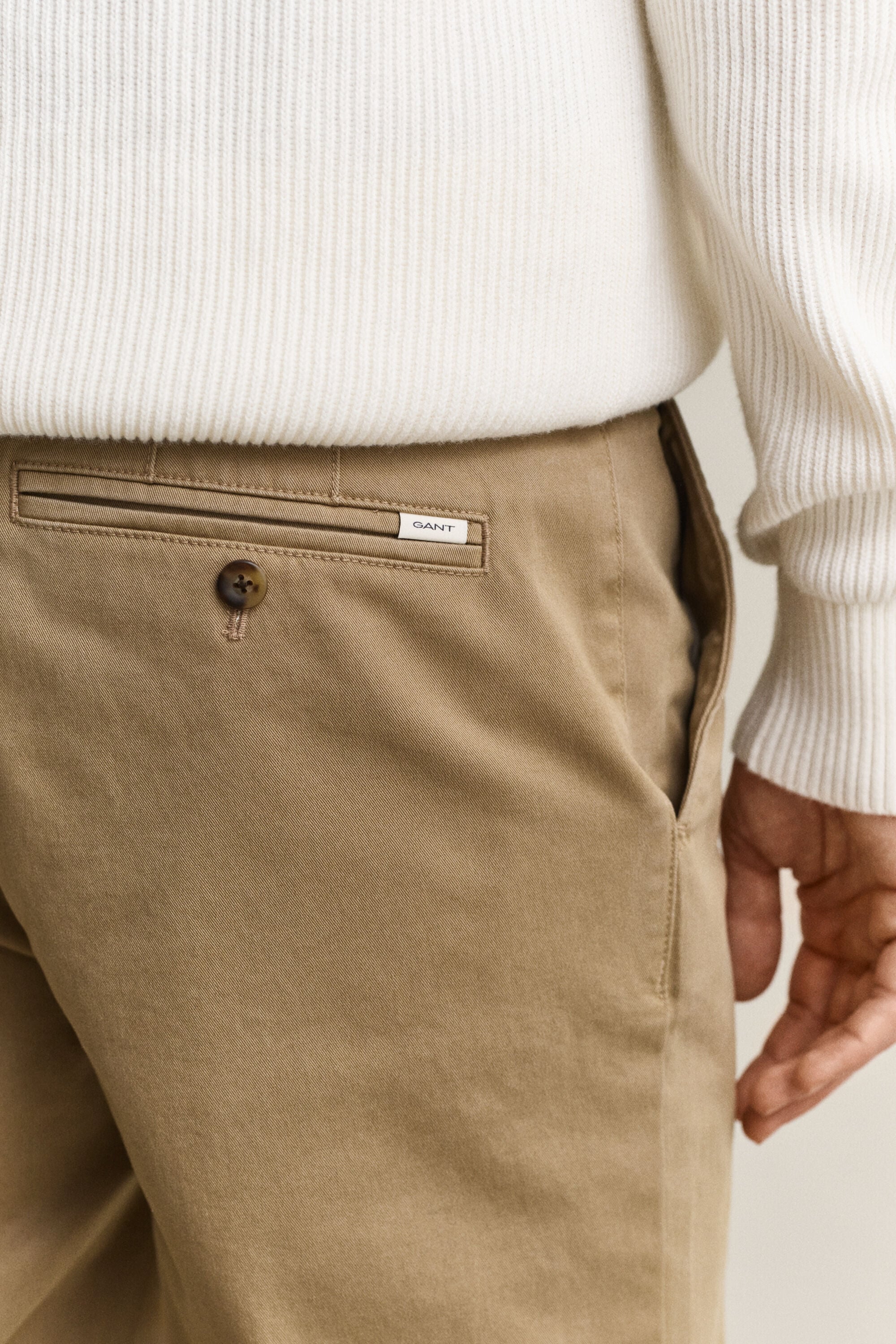 Pantaloni chino comfort slim fit