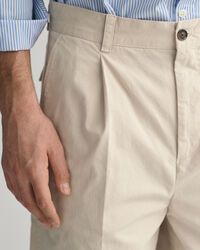 Pantaloni chino Peached Cotton relaxed fit