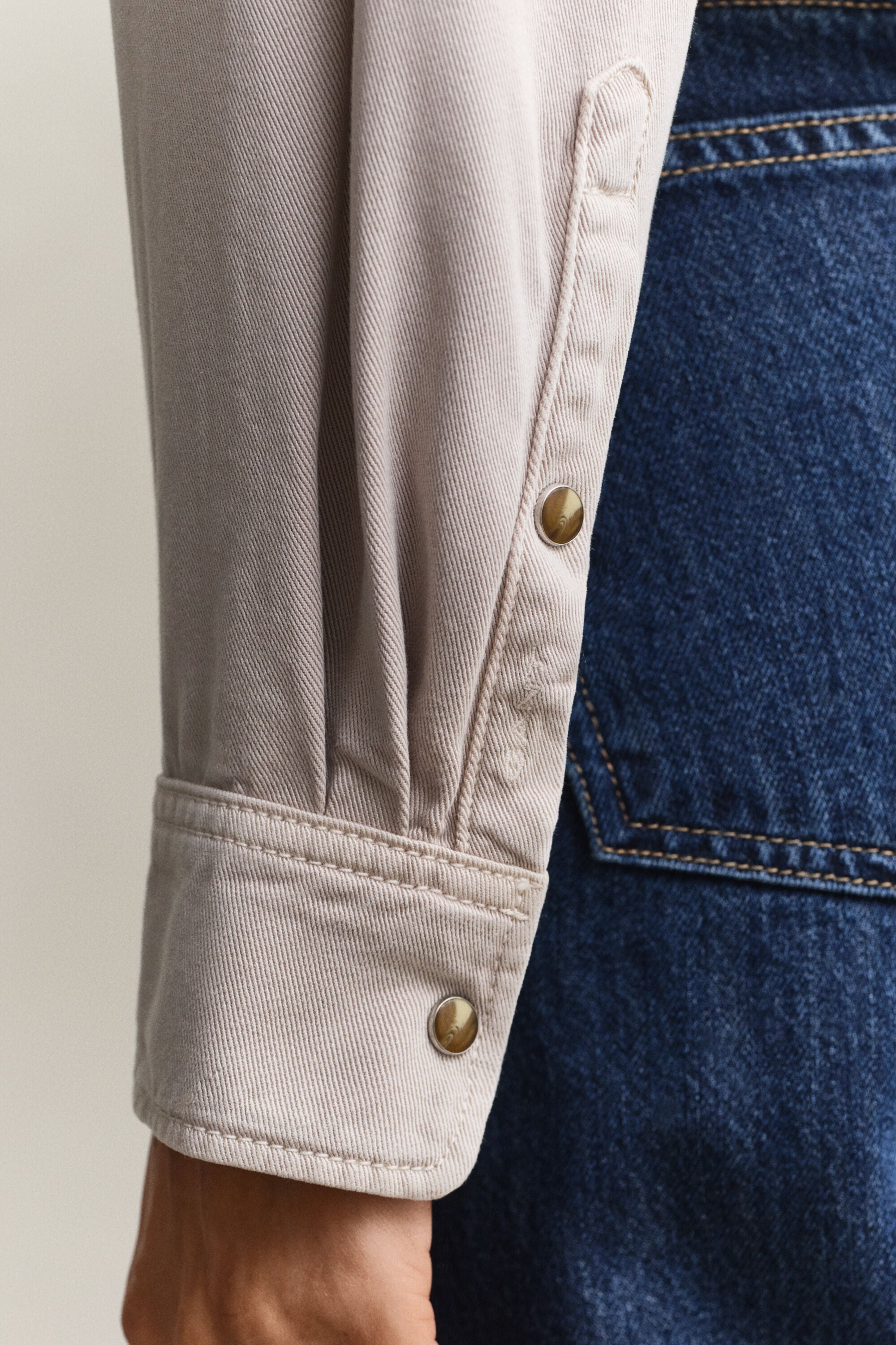 Camicia Ranger in twill di jeans