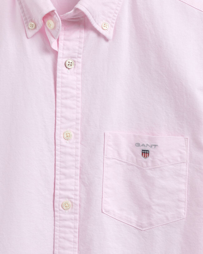 Camicia Oxford a maniche corte regular fit
