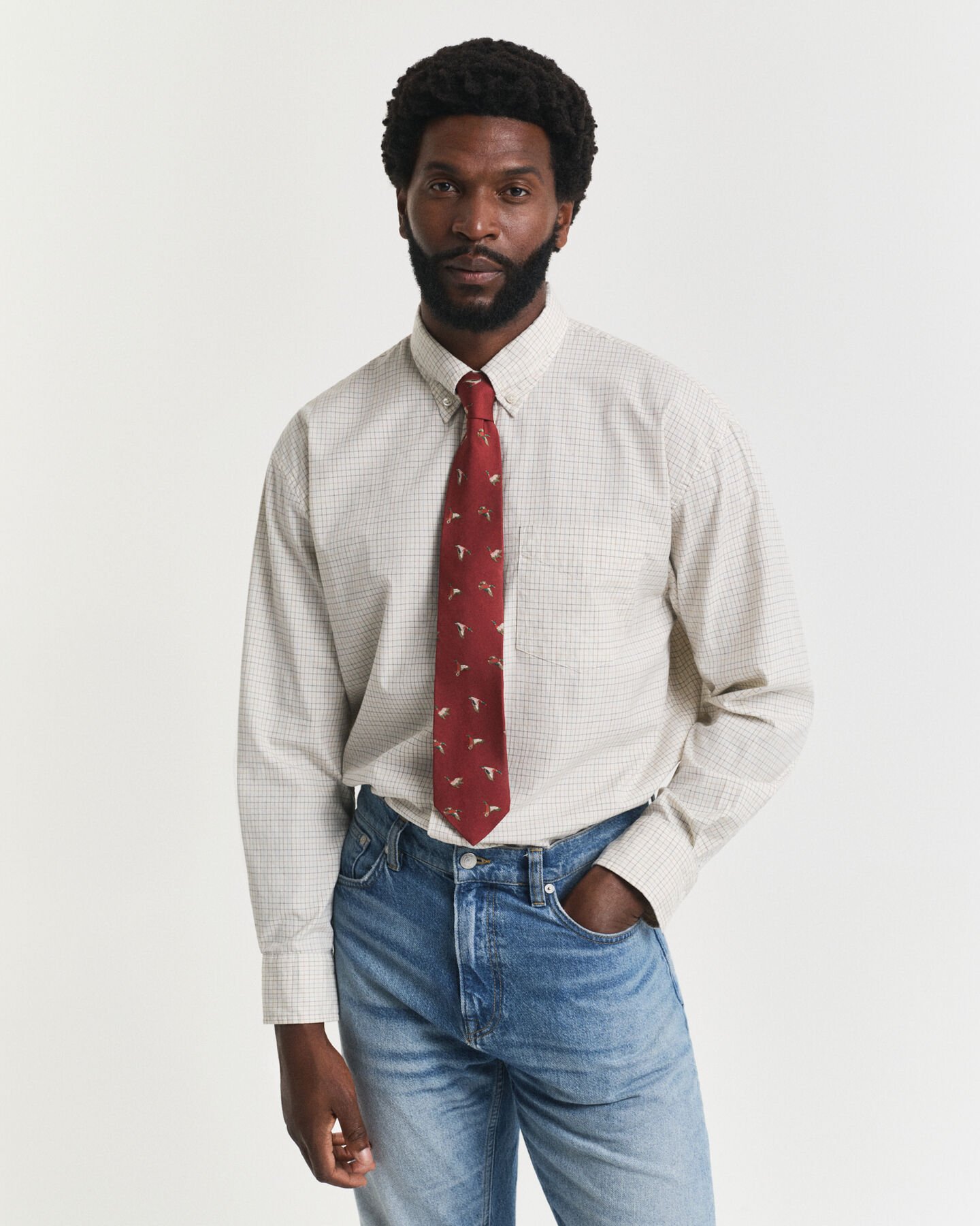 Camicia Oxford Luxury a quadri oversize fit