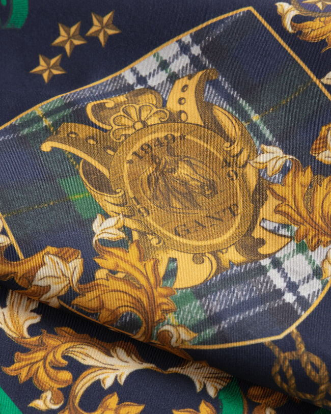 Fazzoletto con stampa Chain