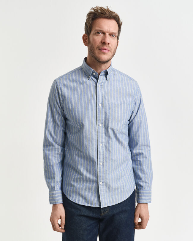 Camicia Archive Oxford a righe regular fit