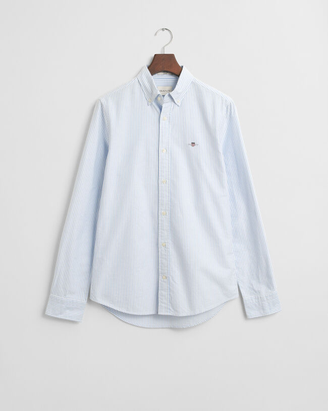Camicia Oxford classica a righe Banker slim fit