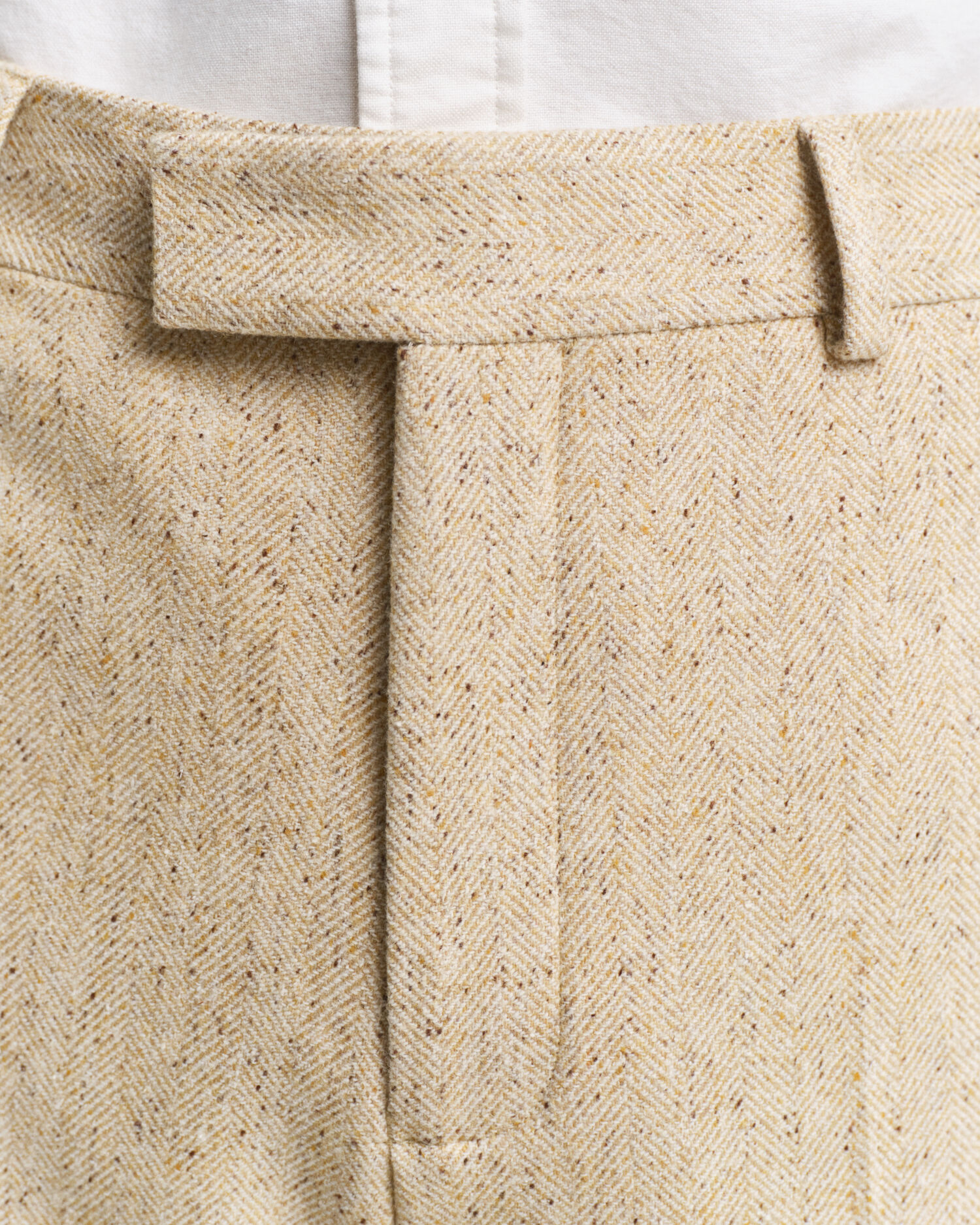 Pantaloni da abito Nepps con motivo a spina di pesce relaxed fit