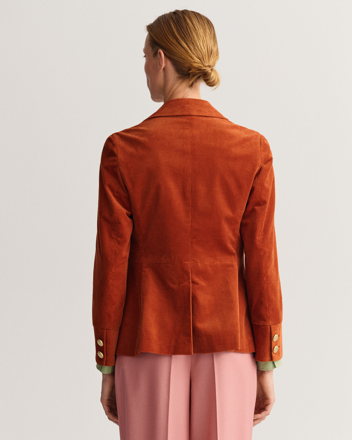 Blazer in velluto a coste slim