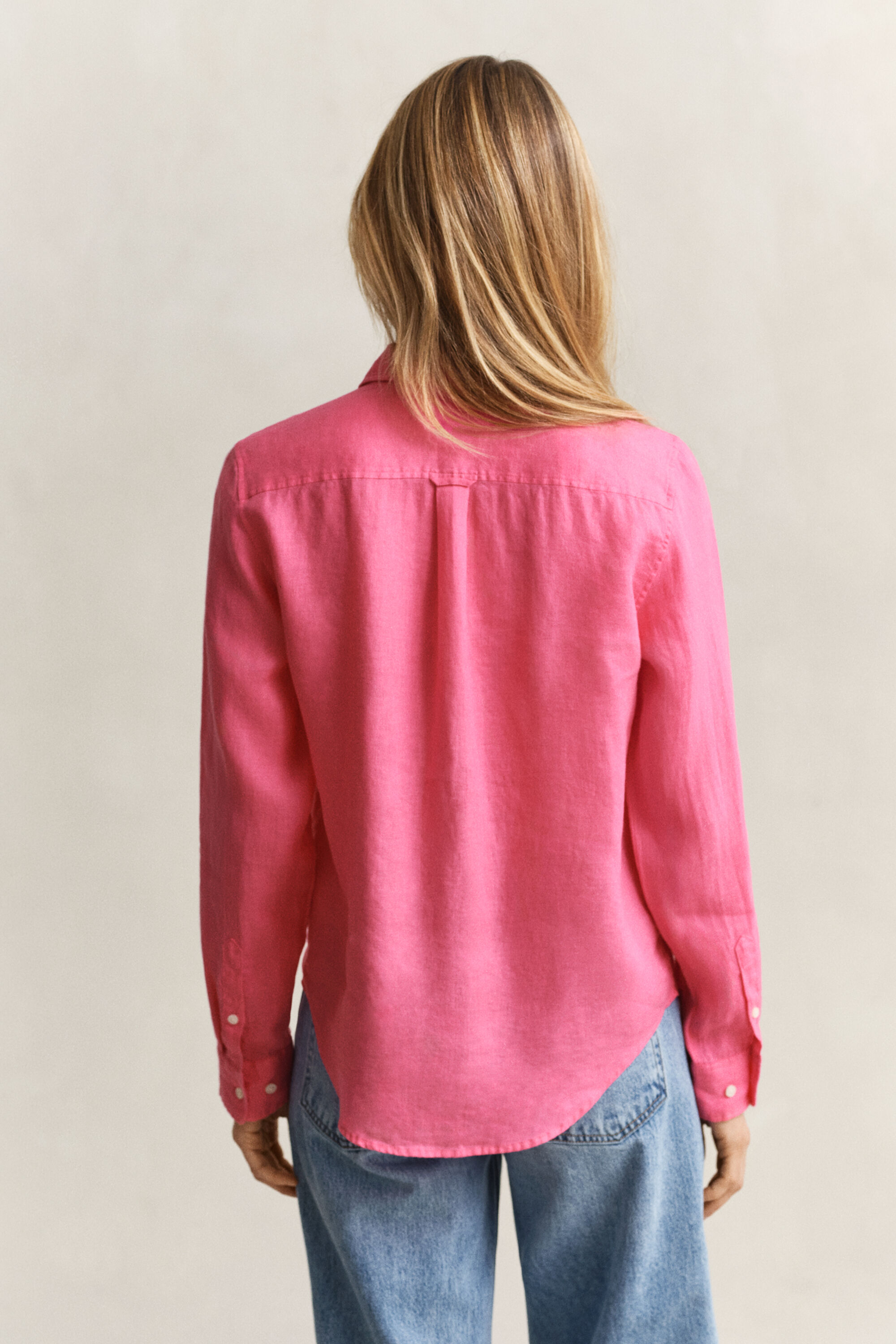 Camicia di lino regular fit