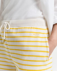 Pantaloncini in jersey a righe Breton