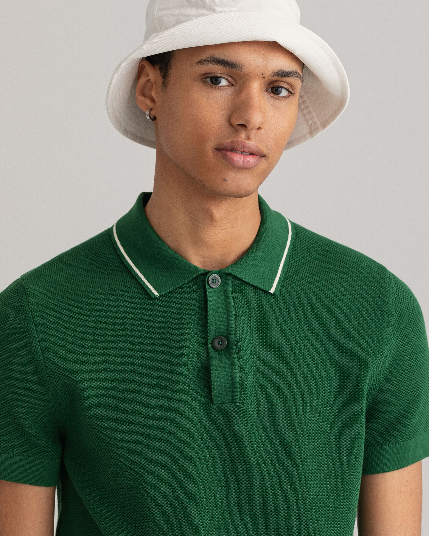 Polo in piqu&eacute; Texture