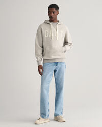 Felpa con cappuccio Graphic Melange