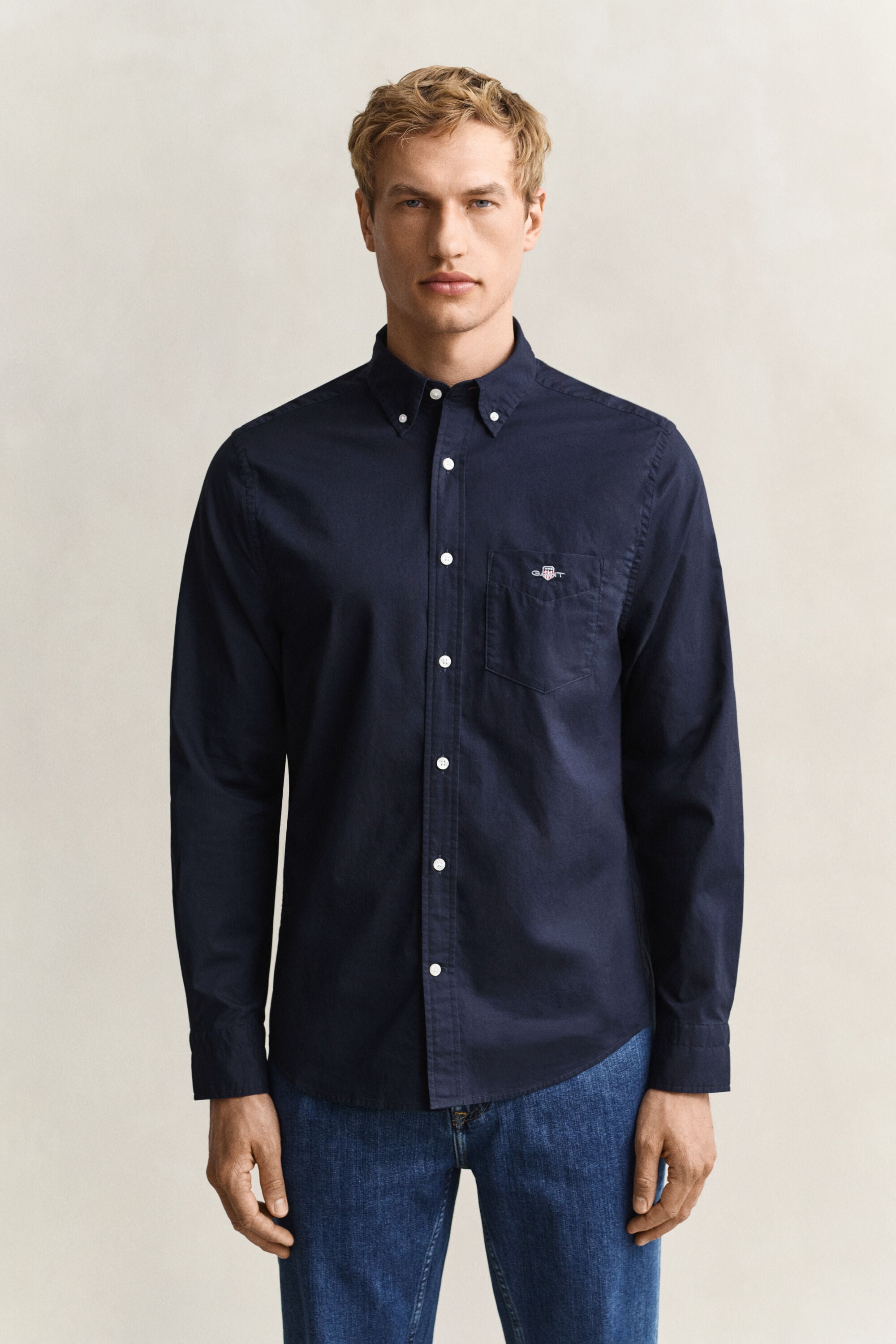 Camicia in popeline Classic regular