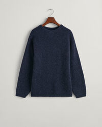 Maglia girocollo Hairy Textured