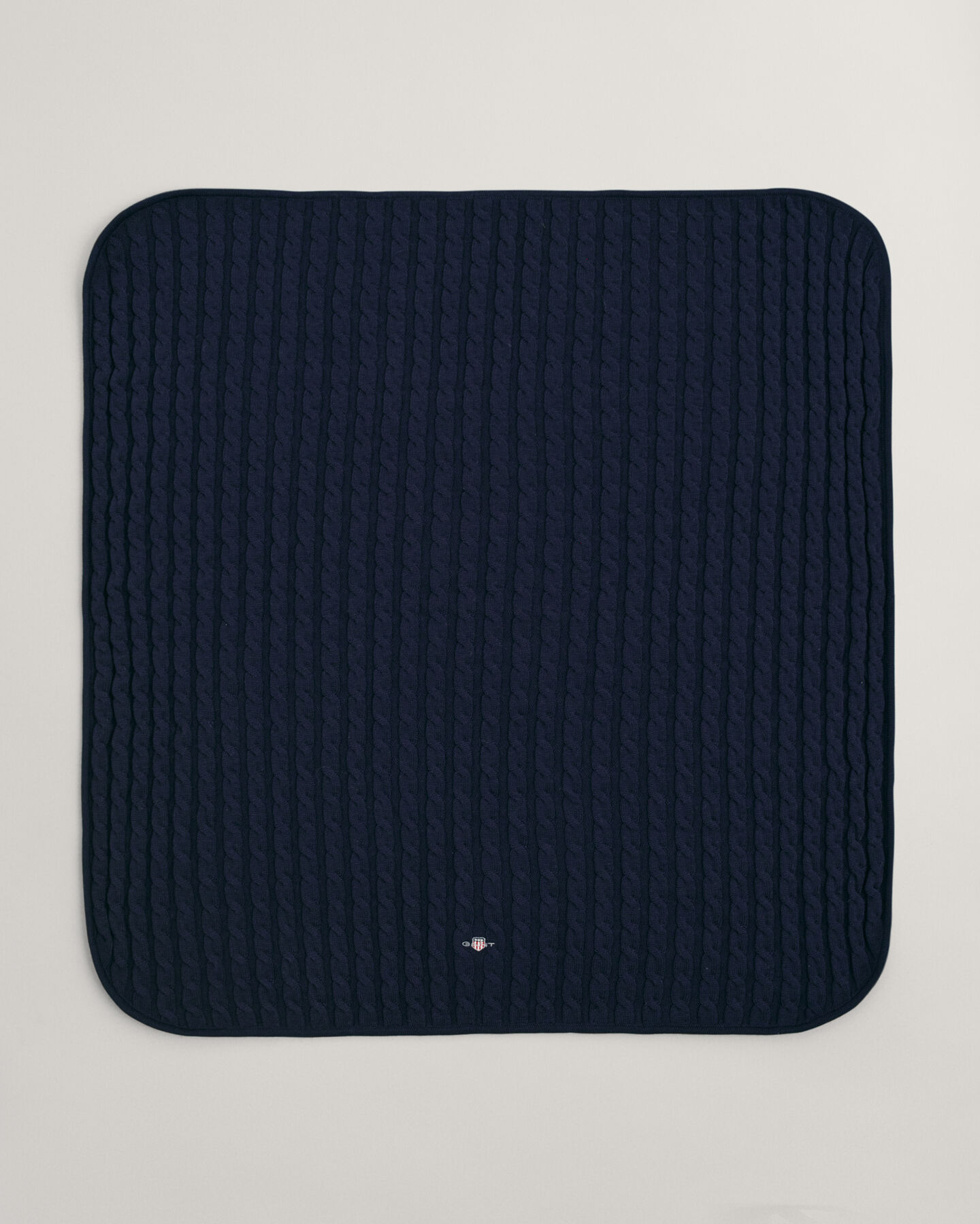 Copertina in maglia di cotone a trecce Shield Baby