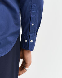 Camicia in voile effetto sbiadito regular fit