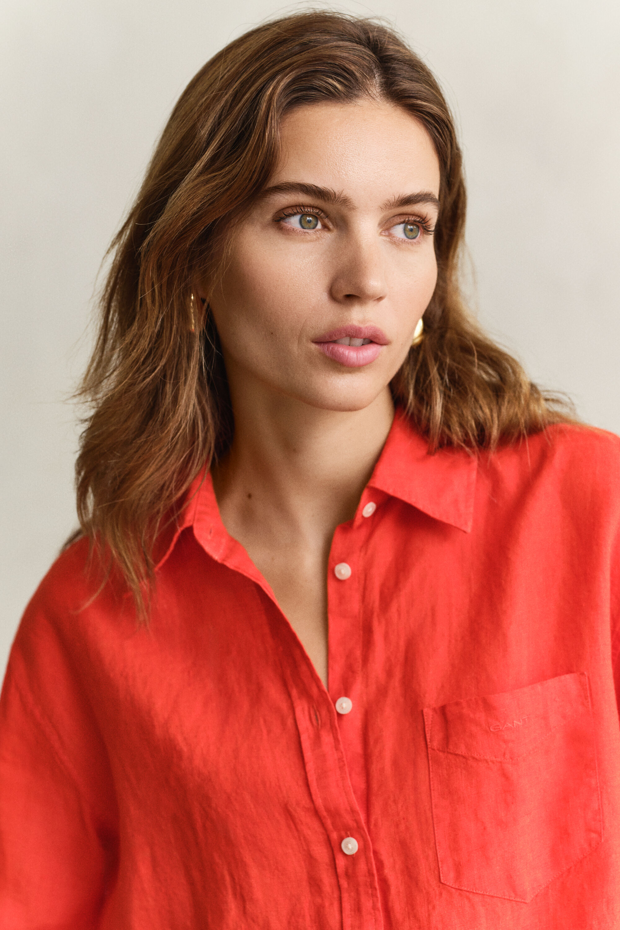 Camicia di lino relaxed fit