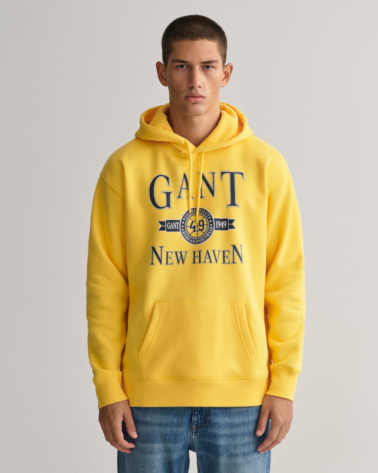 Felpa con cappuccio Retro Crest