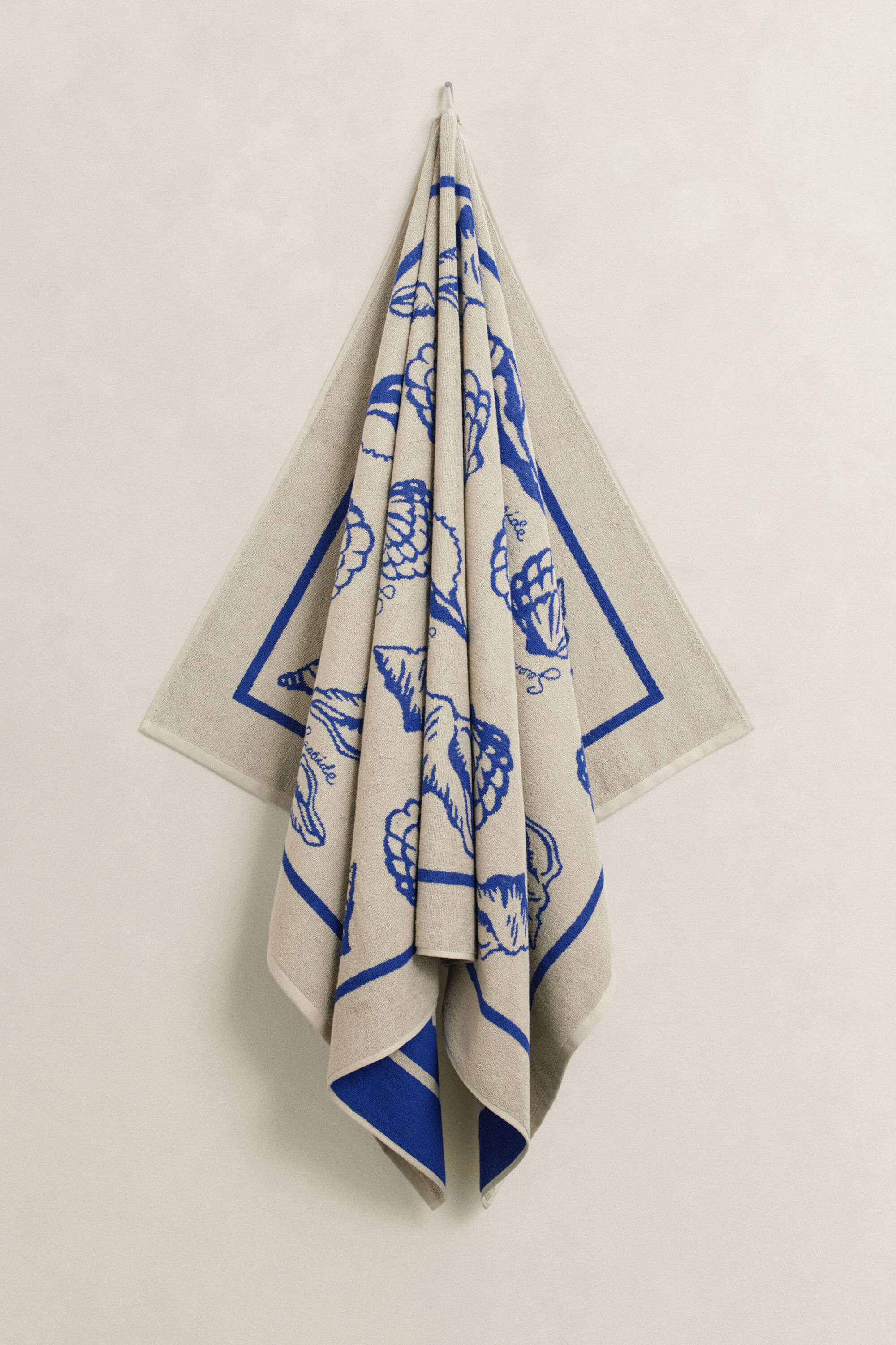 Telo mare con stampa Seashell