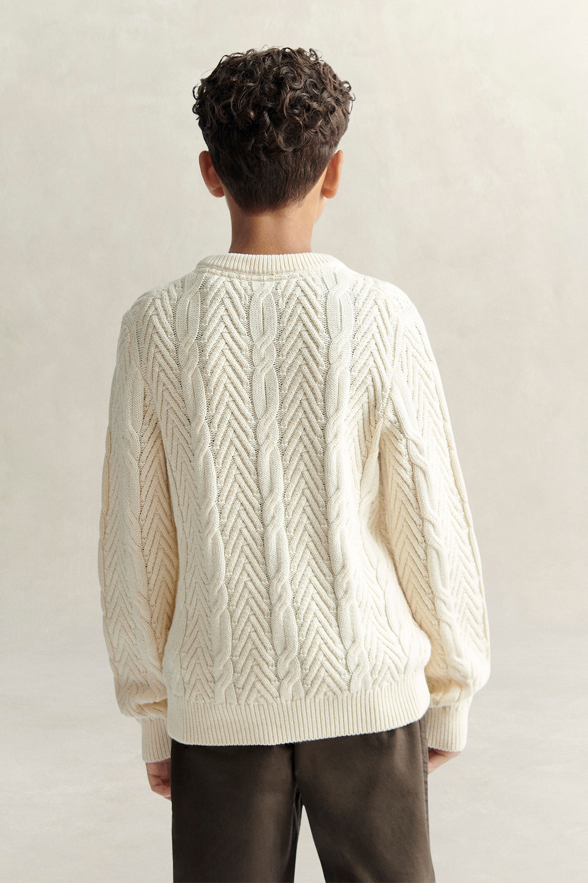 Maglia a trecce Teen Boys