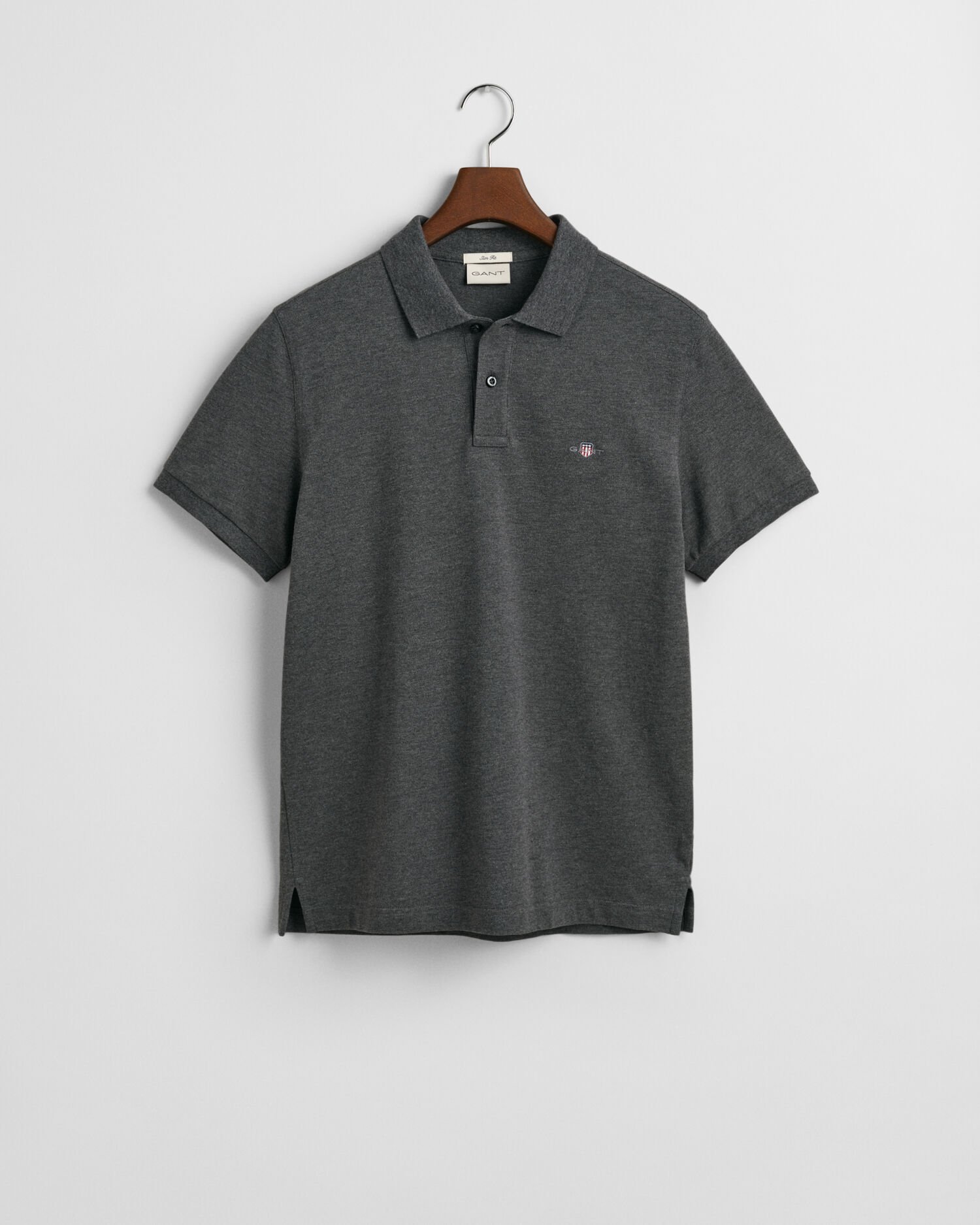 Polo Shield in piqué slim fit