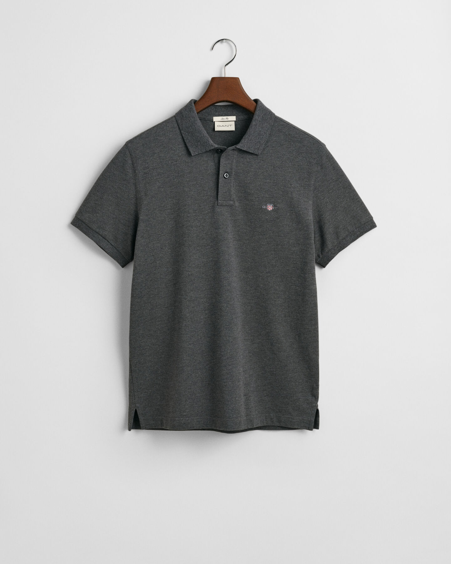Polo Shield in piqué slim fit