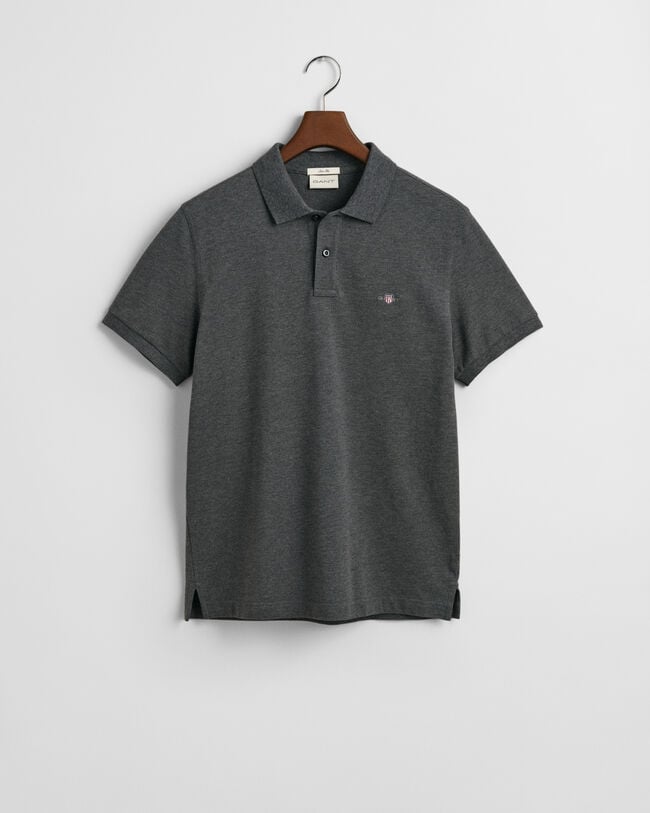Polo Shield in piqué slim fit