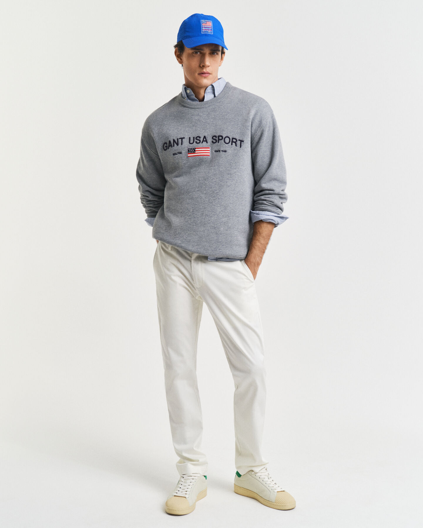 Pantaloni chino Sport slim fit