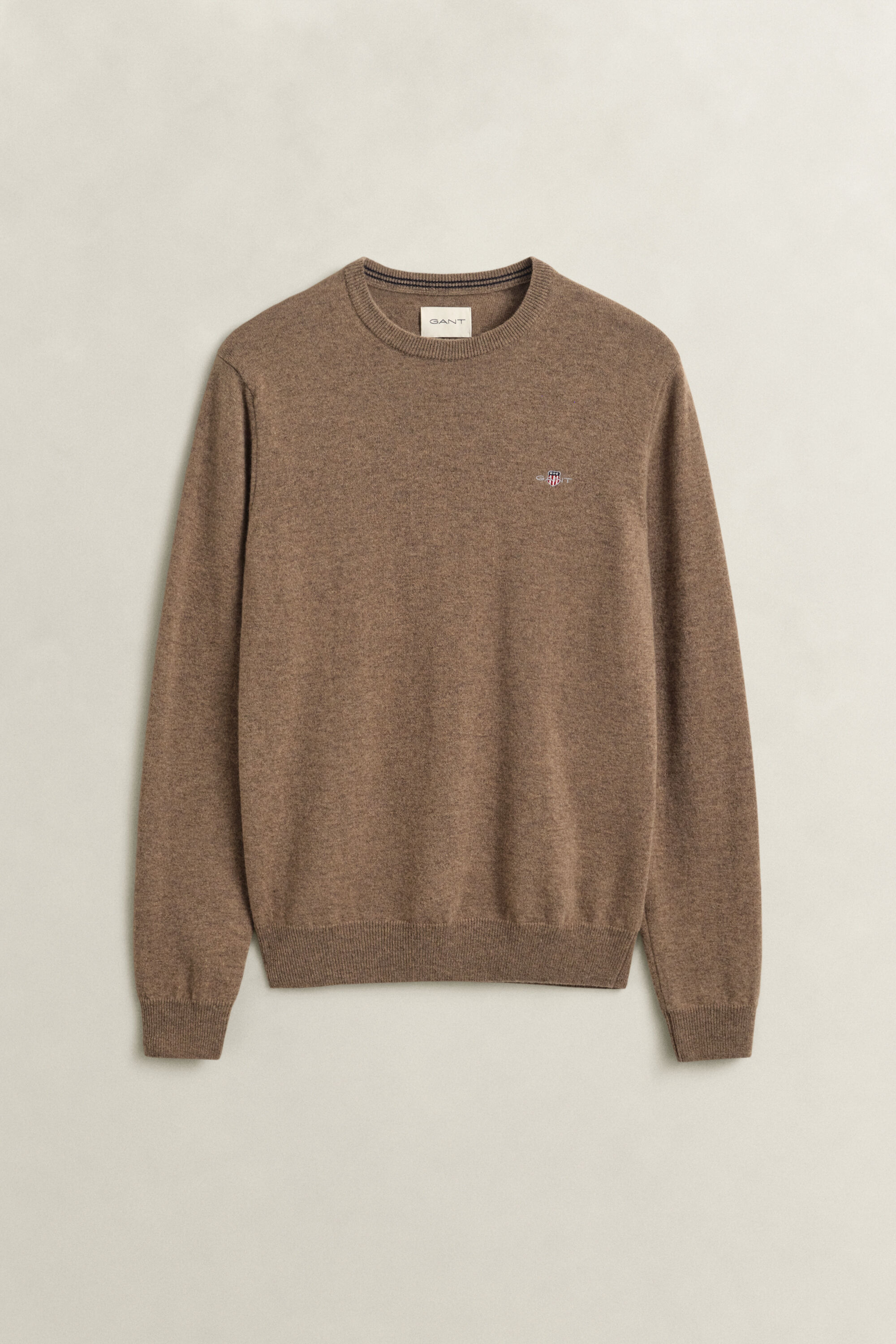 Maglia girocollo in lana d’agnello