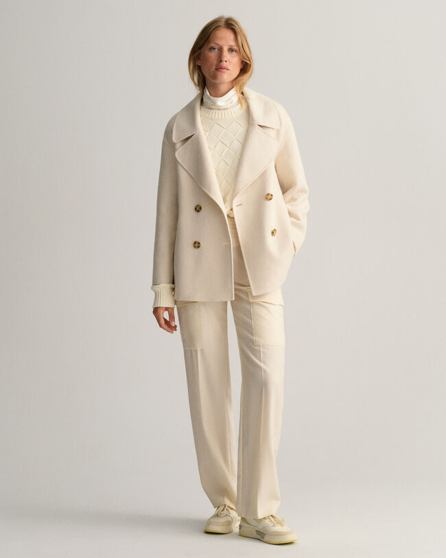 Cappotto cucito a mano