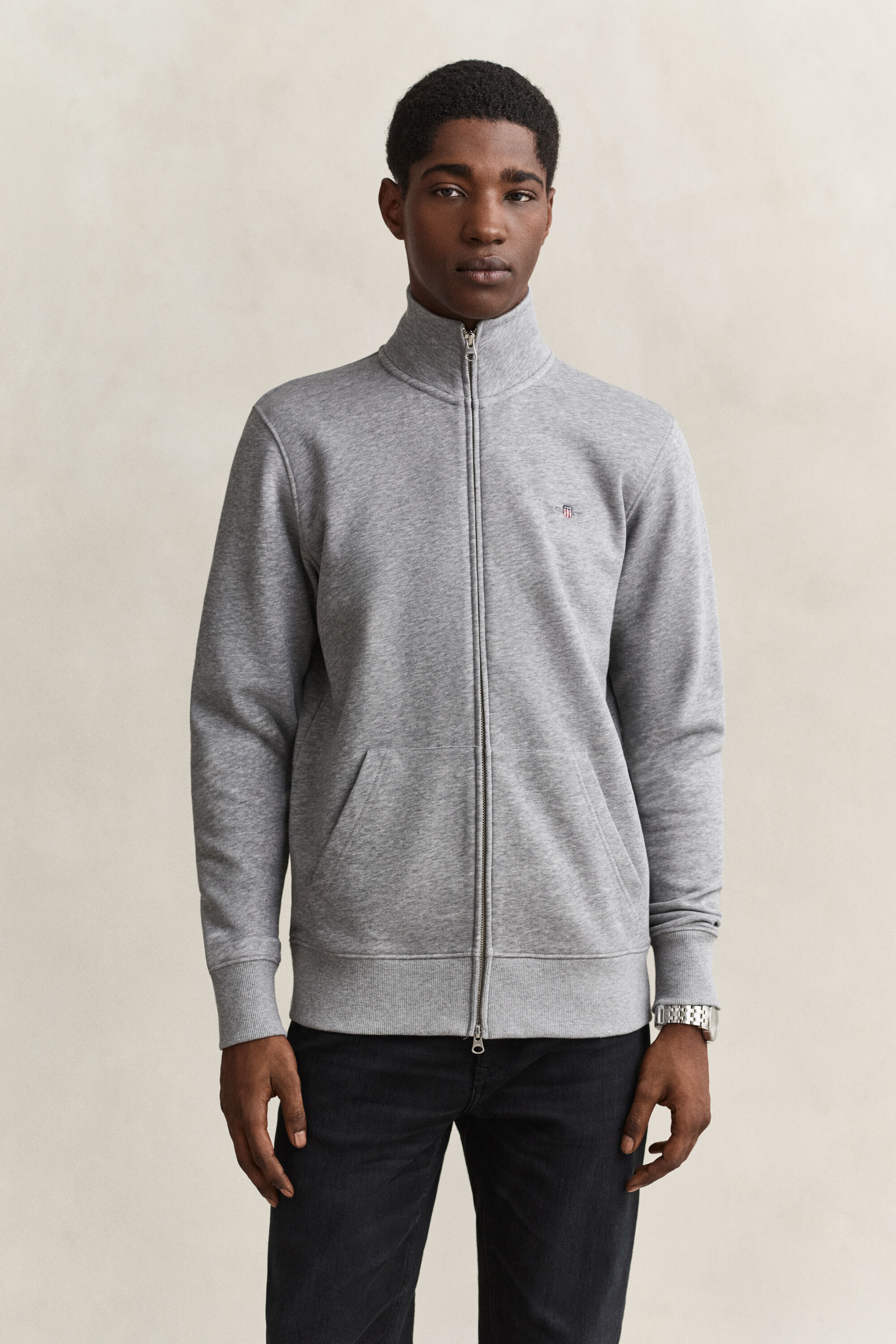 Felpa Shield con zip