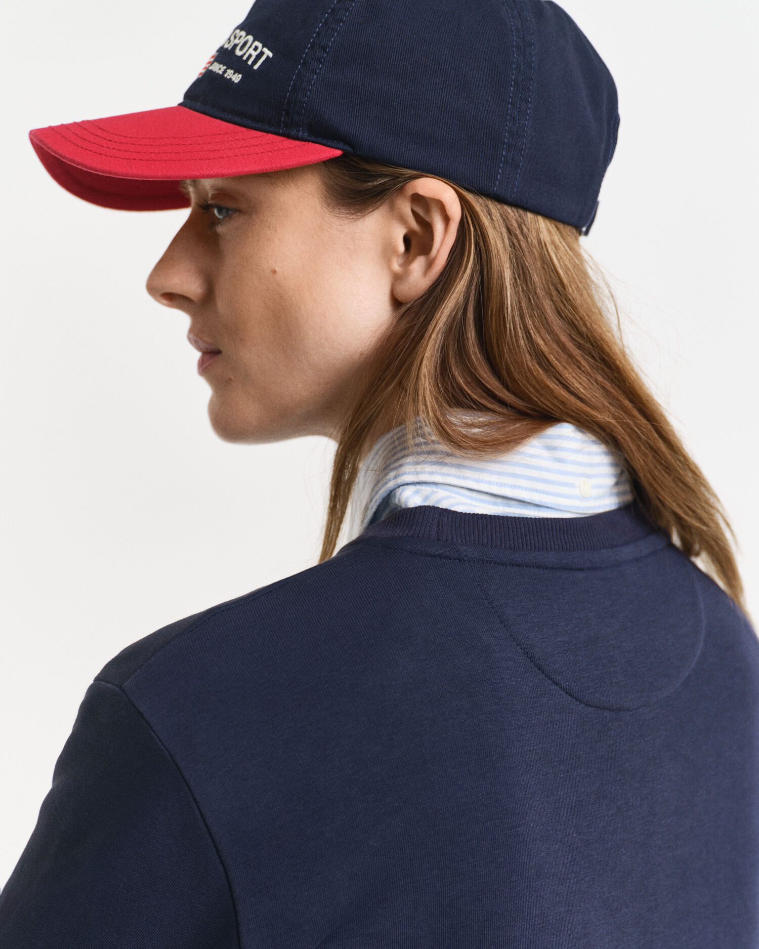 Abito girocollo in felpa Shield