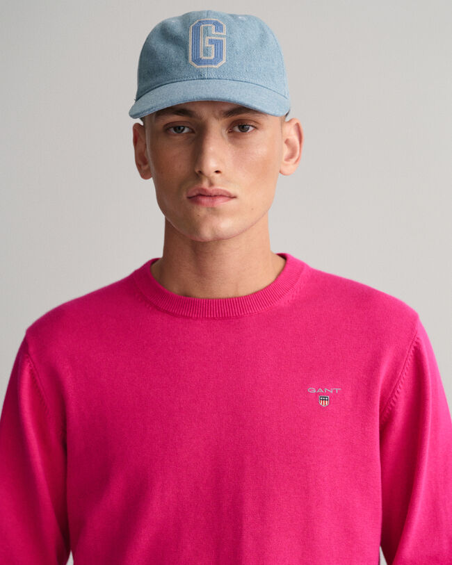 Maglia girocollo in cotone Classic