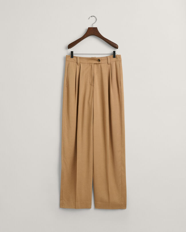 Pantaloni chino a gamba larga a vita bassa loose fit