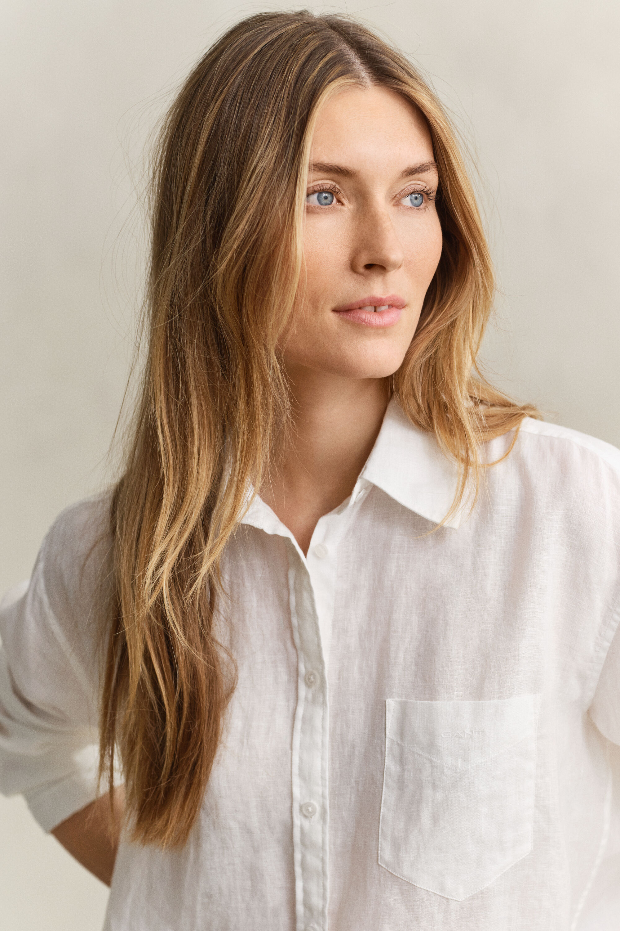 Camicia di lino relaxed fit