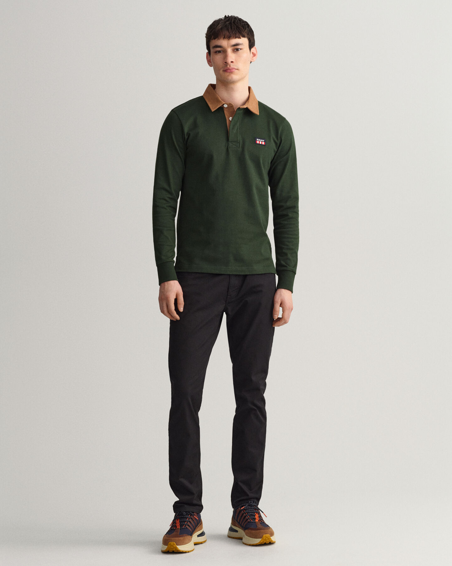 Heavy Rugger con colletto in velluto a coste