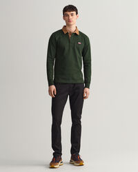 Heavy Rugger con colletto in velluto a coste