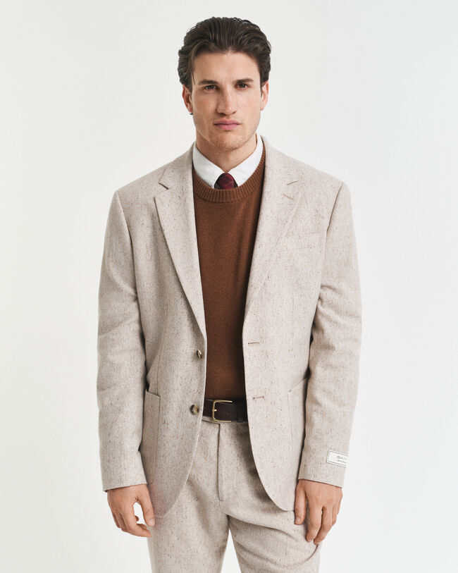 Giacca da abito in Donegal slim fit