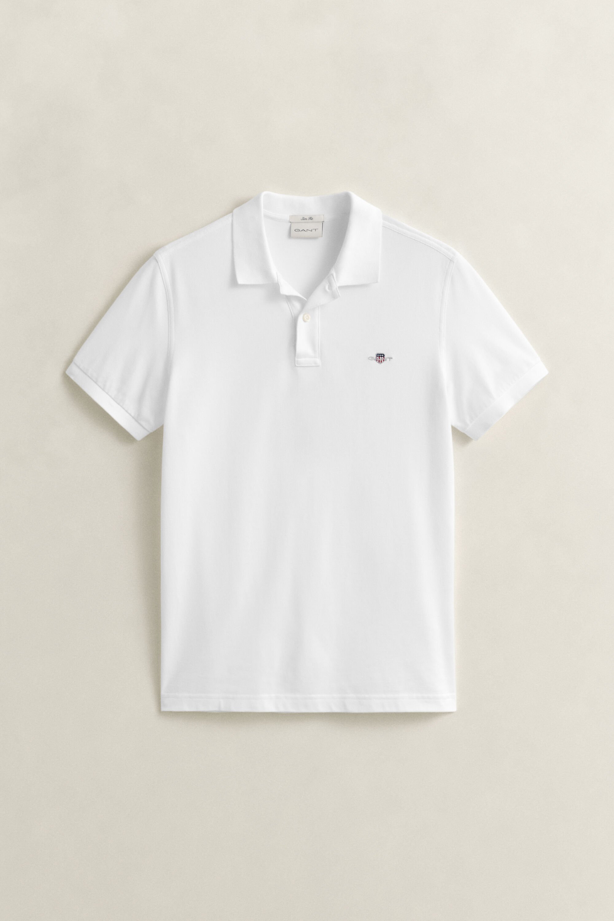 Polo Shield in piqué slim fit
